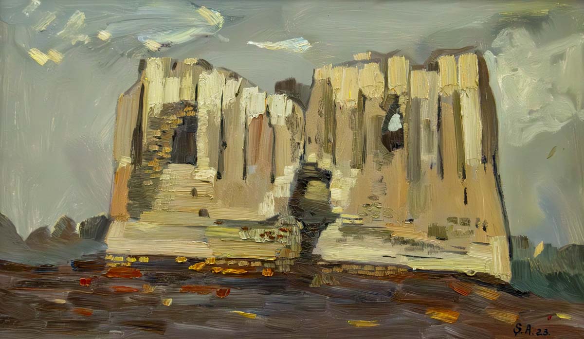 Shagylych Ataev: Turkmen landscapes in the style of impressionism