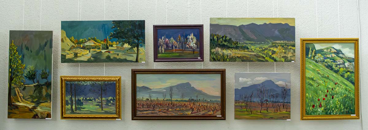 Shagylych Ataev: Turkmen landscapes in the style of impressionism