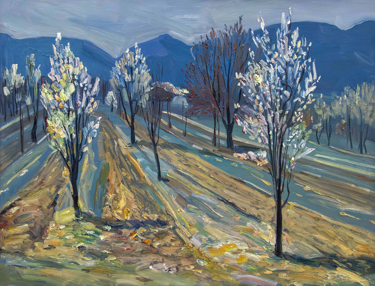 Shagylych Ataev: Turkmen landscapes in the style of impressionism