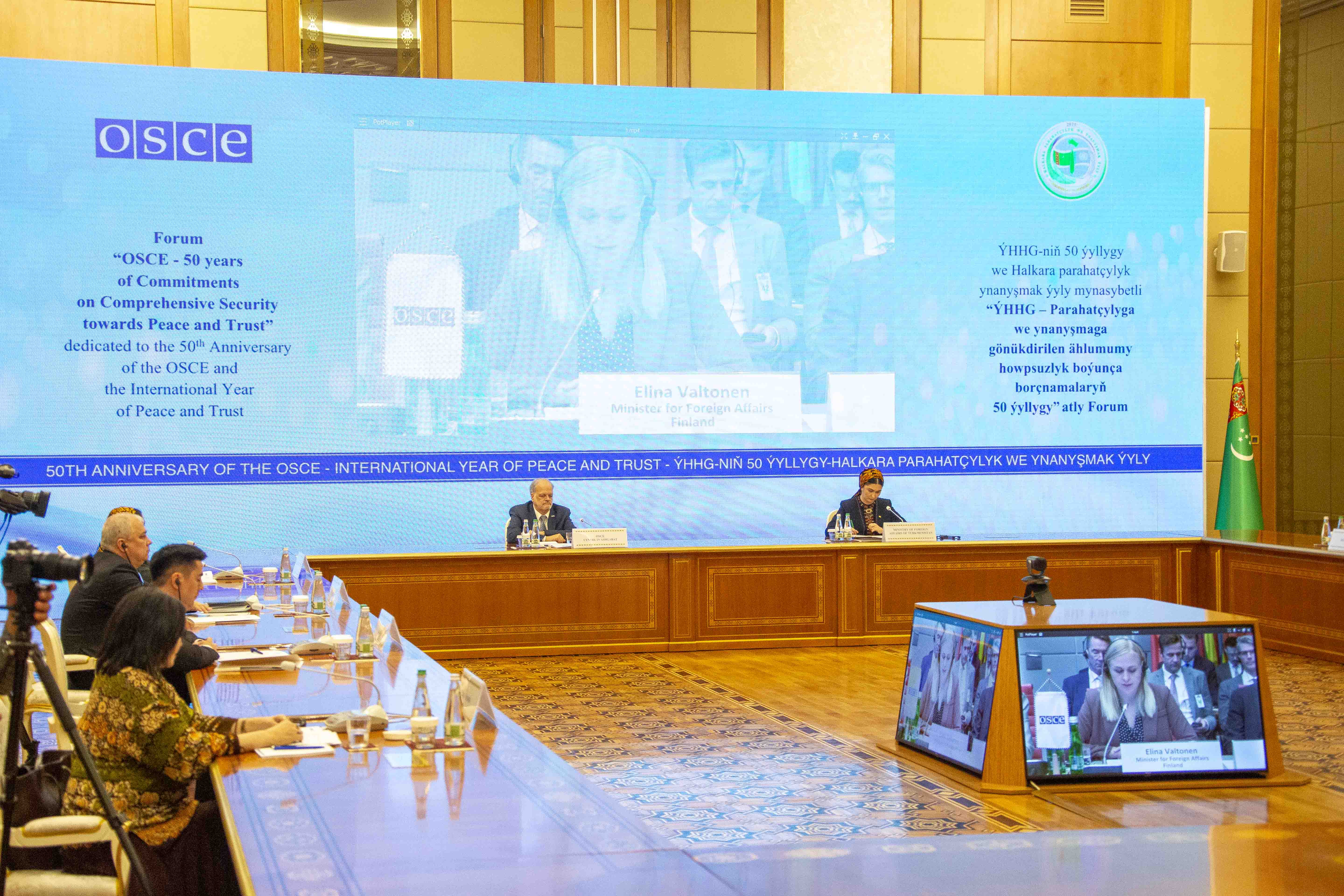 50 Years of the Helsinki Final Act of the Conference on Security and Cooperation in Europe