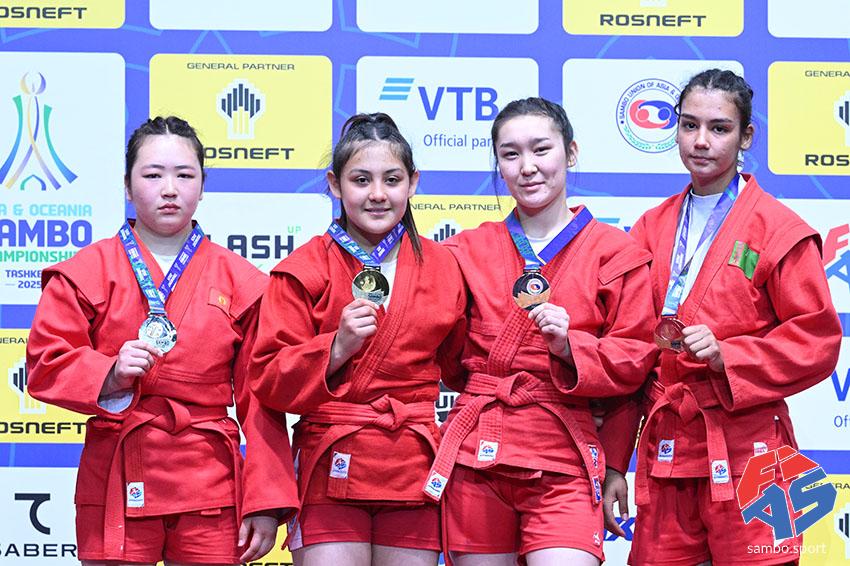 Türkmen samboçylary Daşkent şäherinde geçirilen Aziýanyň we Okeaniýanyň bilelikdäki çempionatynda 18 medal gazandylar