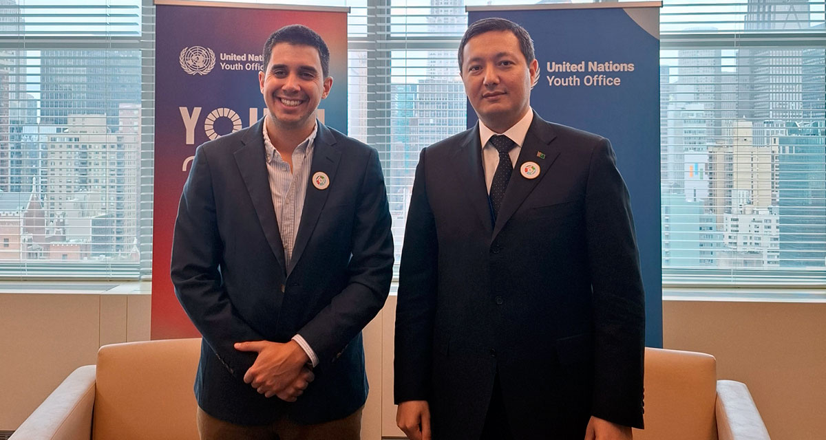 On the visit of the delegation of youth of Turkmenistan to New York