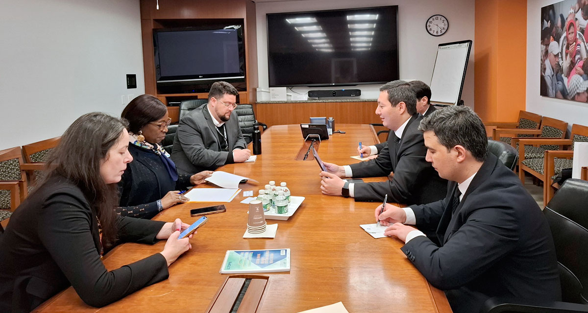 On the visit of the delegation of youth of Turkmenistan to New York