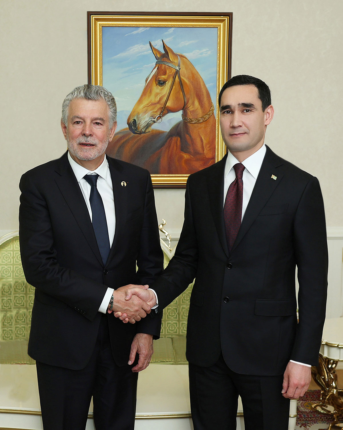 President of Turkmenistan received advisor to Prince of Monaco