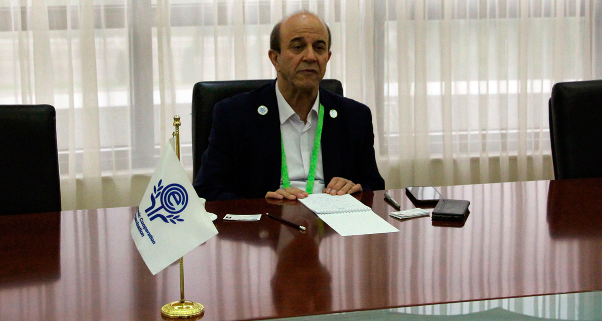 A meeting with the President of the ECO Science Foundation was held at the Ministry of Foreign Affairs of Turkmenistan