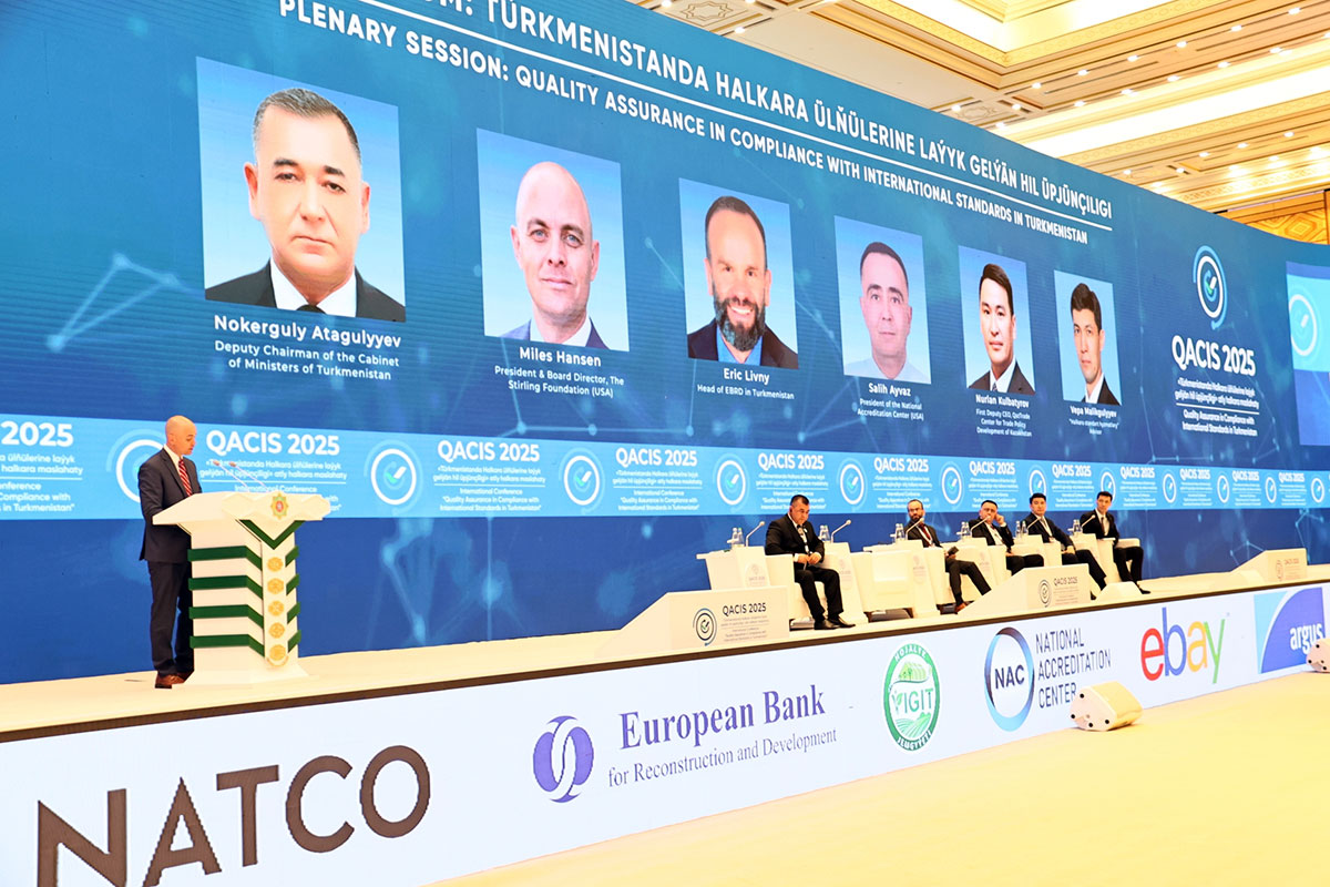 Türkmenistan halkara söwda we hyzmatlar ulgamynda hyzmatdaşlygy ösdürýär