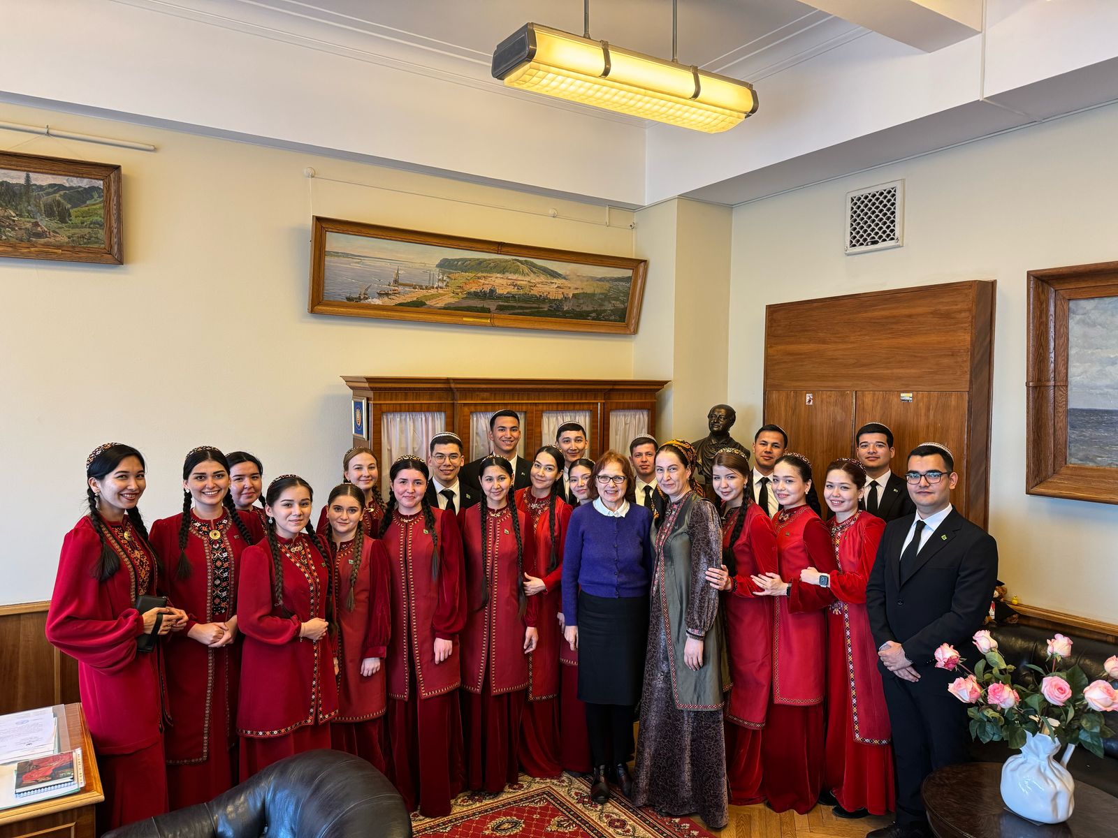 Туркменские студенты успешно выступили на Универсиаде «Ломоносов» в Москве