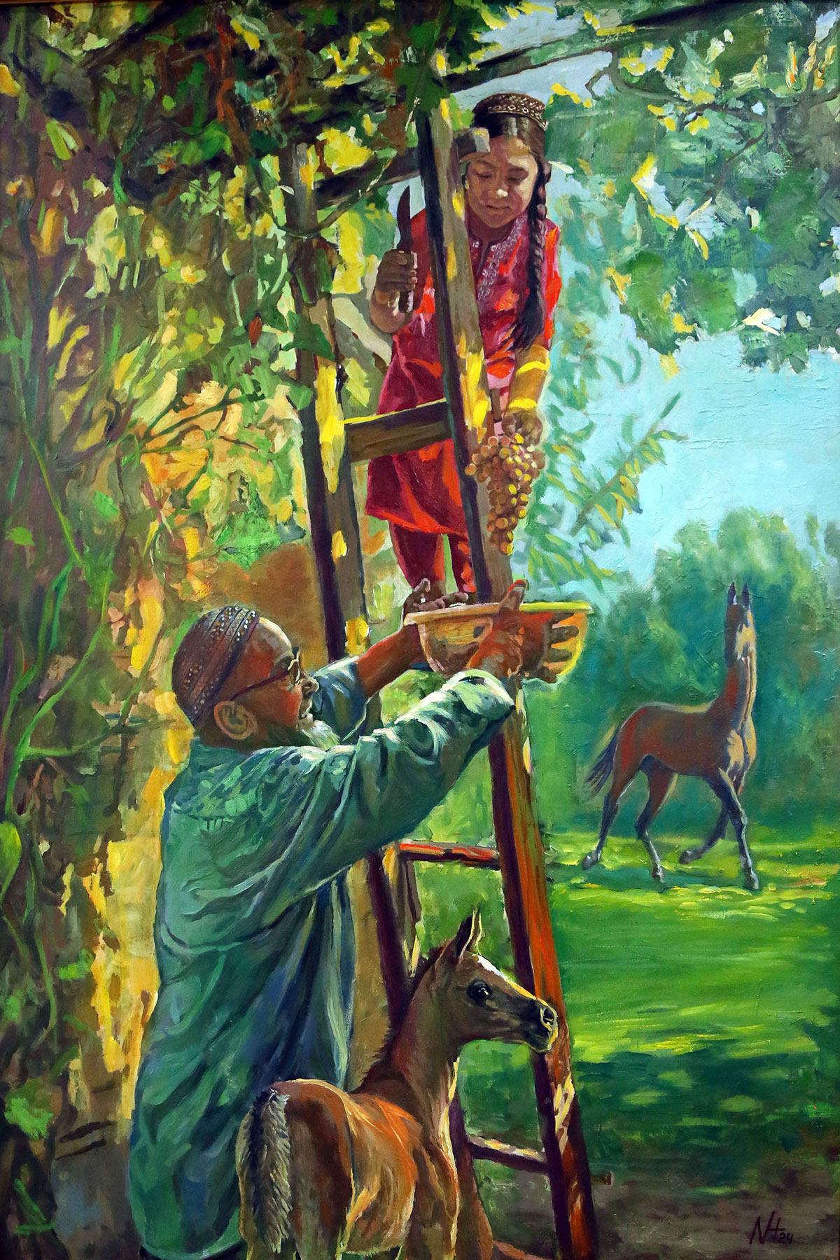 Exhibitions opened in Ashgabat in honor of the Flag Day and Constitution Day of Turkmenistan