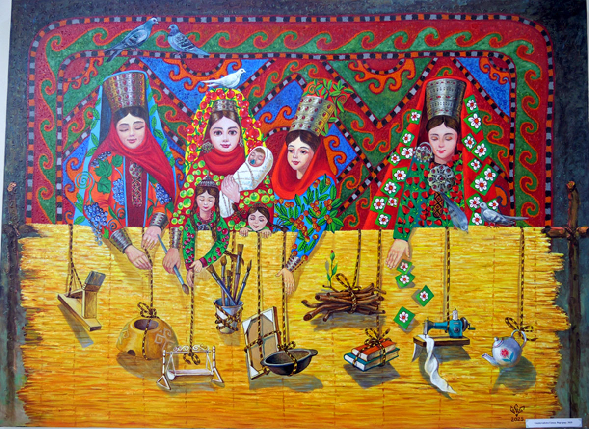 For the country's national holiday - works of artists about peace