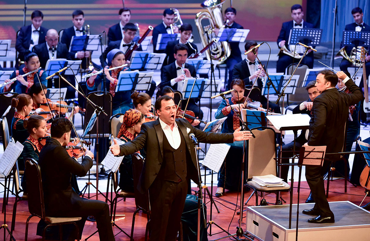 The international festival "Music of the World" on the stage of the Turkmen capital