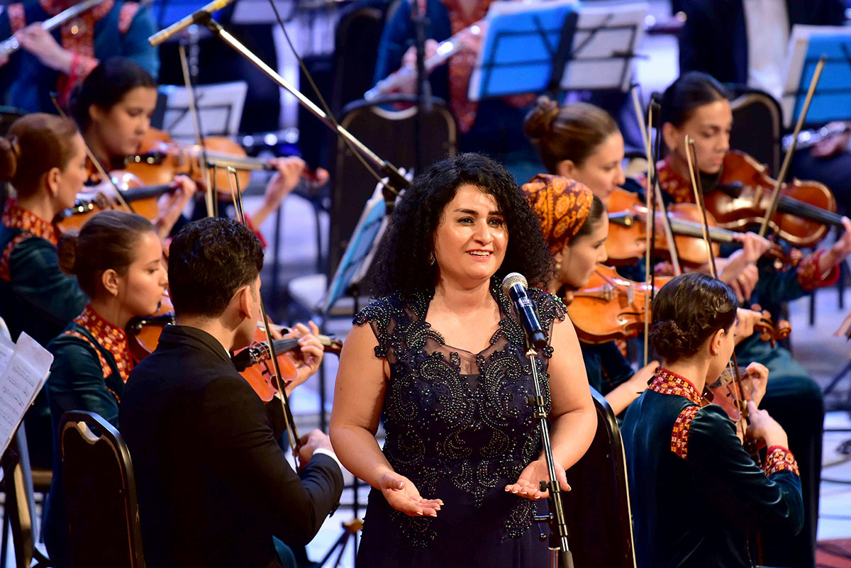 The international festival "Music of the World" on the stage of the Turkmen capital