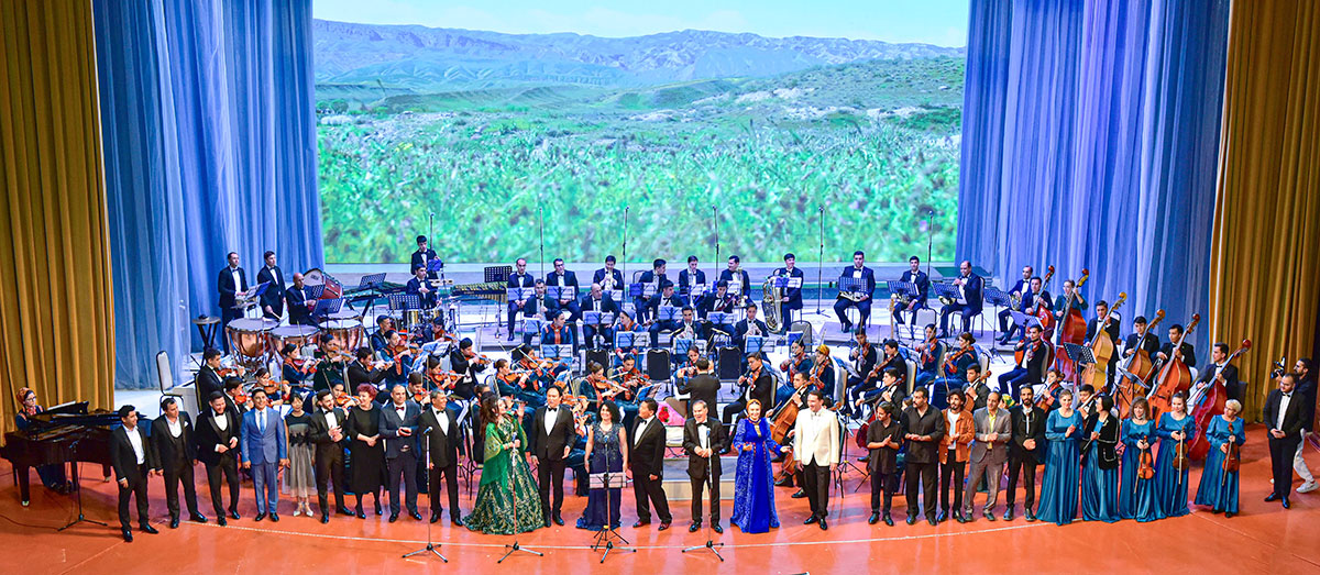The international festival "Music of the World" on the stage of the Turkmen capital