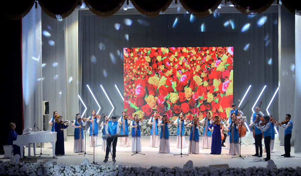 The Lebap velayat special art school celebrates its 50th anniversary