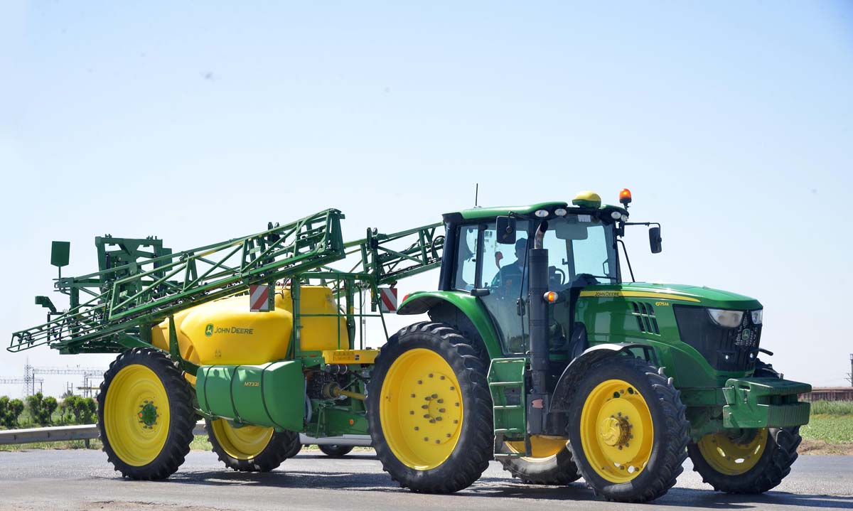 A new batch of agricultural machinery arrived in Turkmenistan