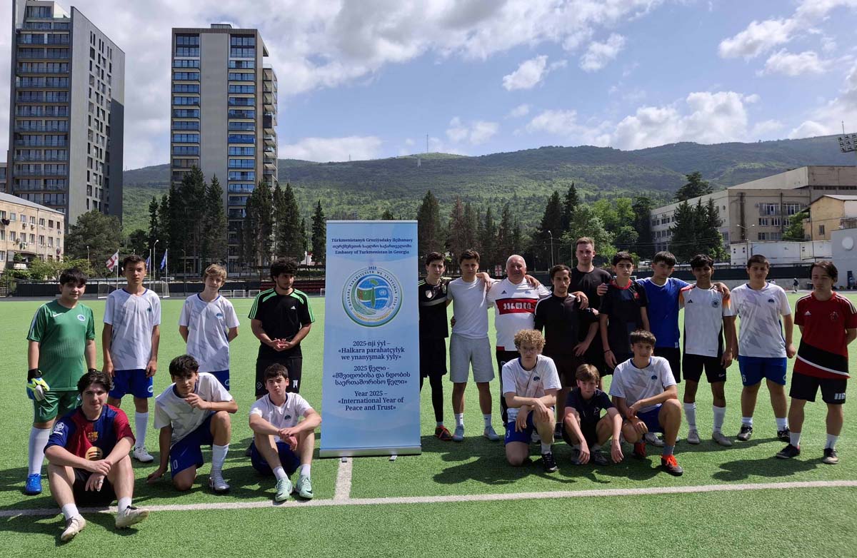 Football Tournament was held in Tbilisi, dedicated to International Year of Peace and Trust
