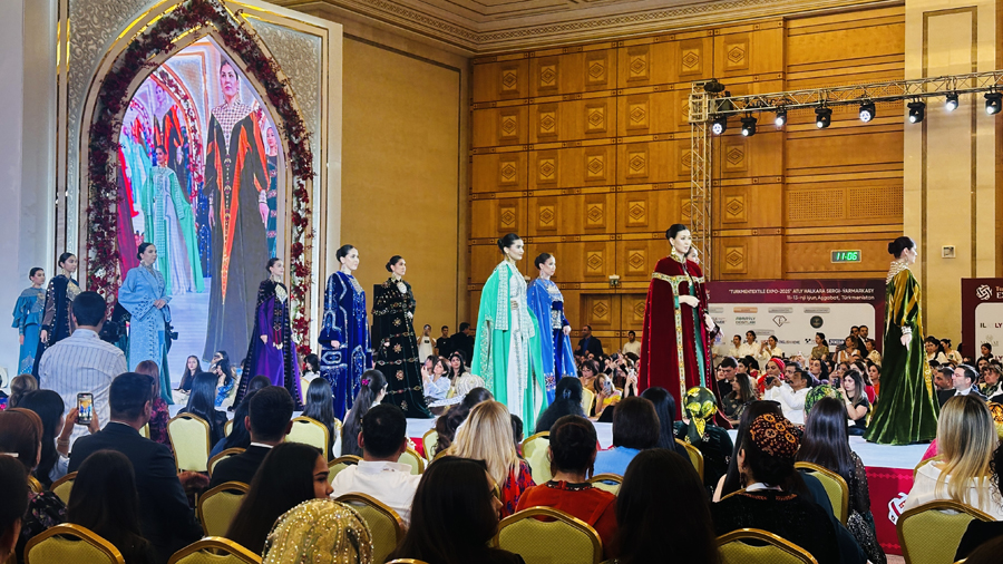 Ashgabat has once again become the center of the fashion industry