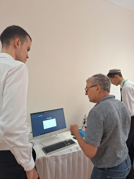 Grasyň tehniki uniwersitetiniň professory Türkmenistanyň Telekommunikasiýalar we informatika institutynda boldy