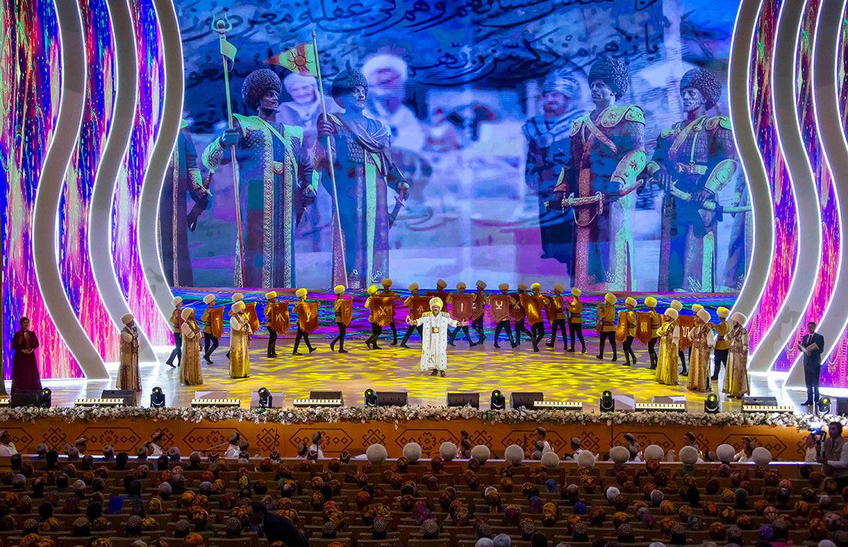 Halkara parahatçylyk we ynanyşmak ýylynyň Medeniýet hepdeligine badalga berildi