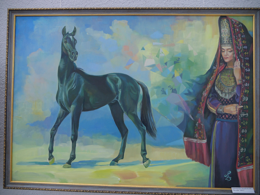 An exhibition of artists and writers is dedicated to Magtymguly Poetry Day and Turkmenistan Culture Day