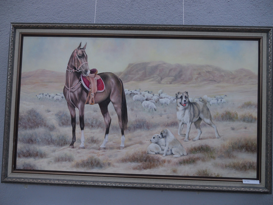 An exhibition of artists and writers is dedicated to Magtymguly Poetry Day and Turkmenistan Culture Day