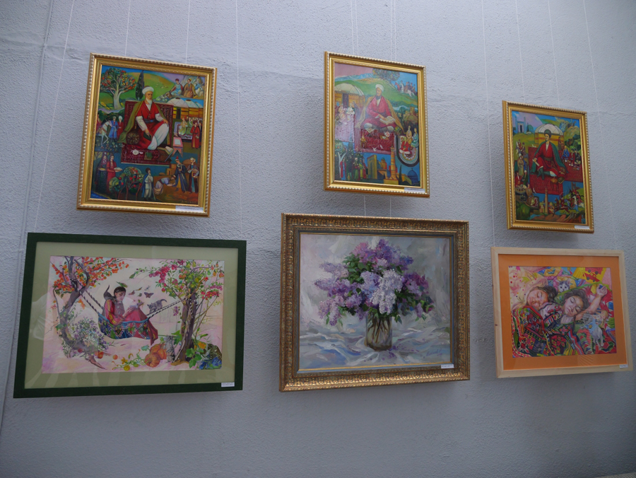 An exhibition of artists and writers is dedicated to Magtymguly Poetry Day and Turkmenistan Culture Day