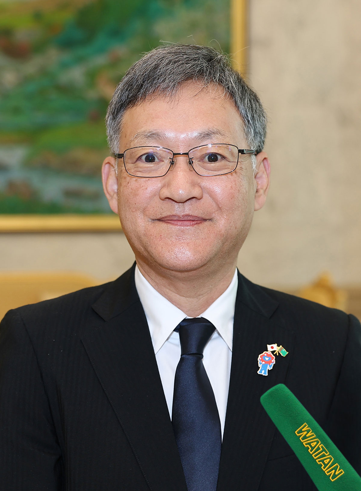 The President of Turkmenistan received the head of the “Kawasaki Heavy Industries Ltd.” company