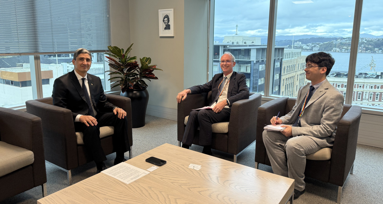 Ambassador of Turkmenistan presented his credentials to Governor-General of New Zealand