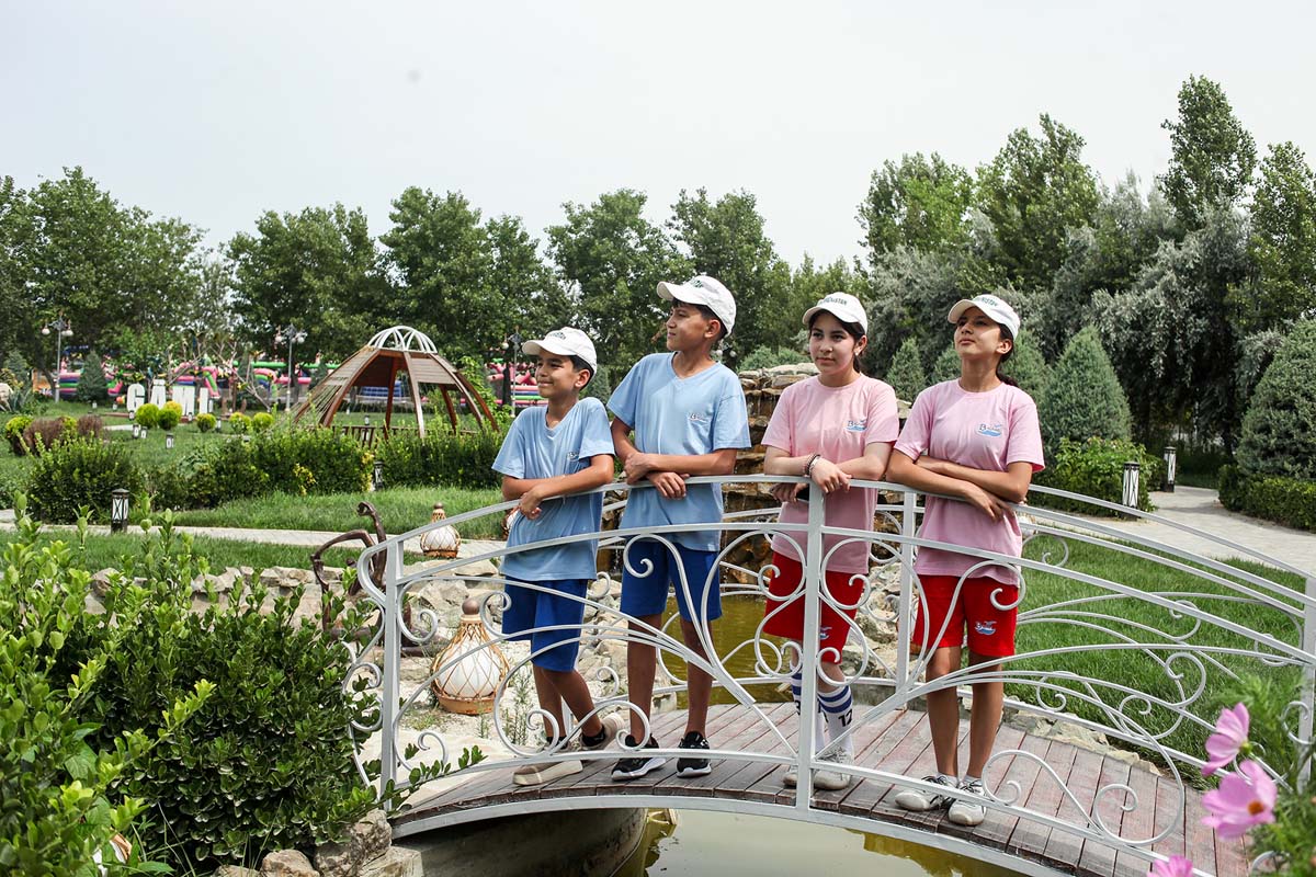 Летний сезон отдыха детей в Авазе наполнен радостью и весельем