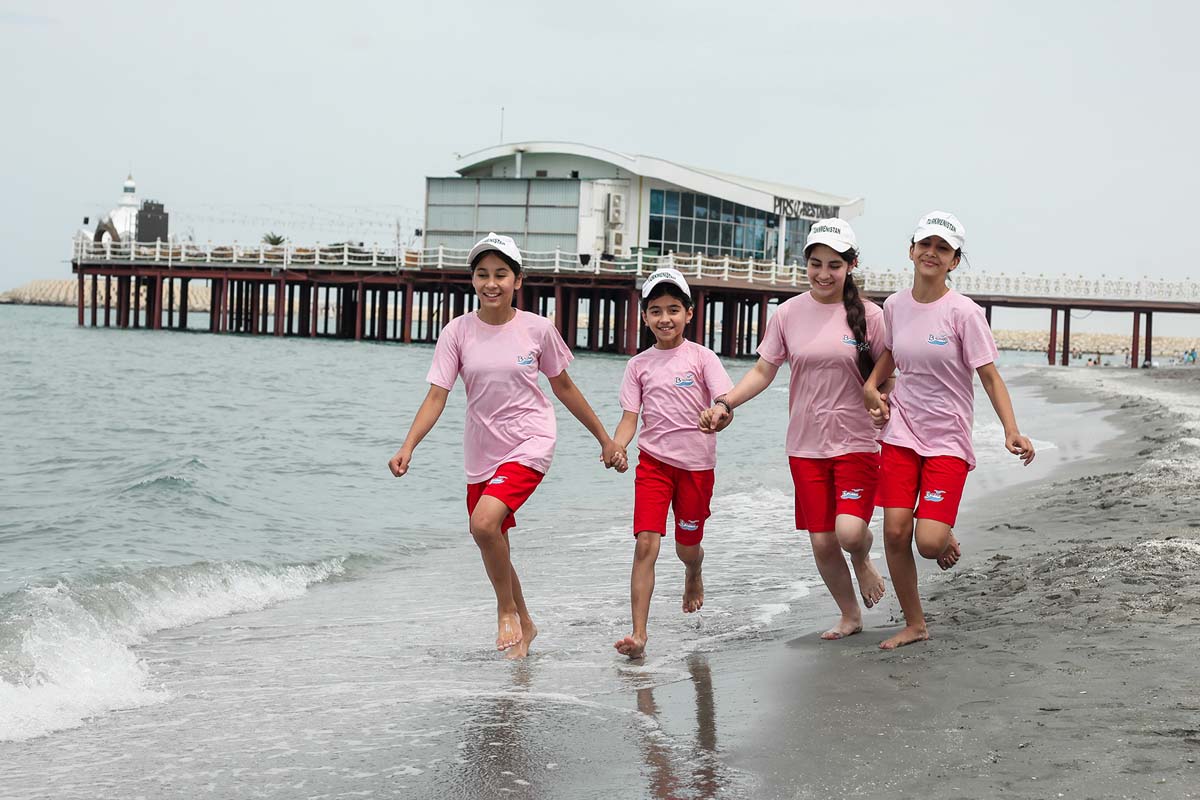 Летний сезон отдыха детей в Авазе наполнен радостью и весельем