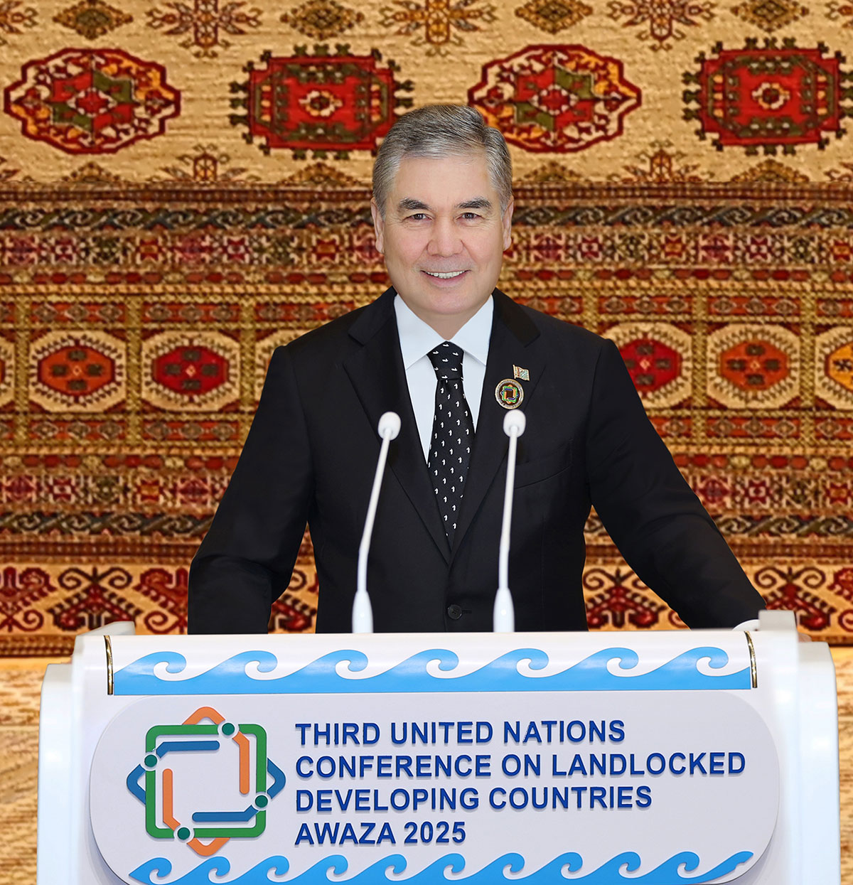 Avaza hosts welcoming ceremony for participants of the Third UN Conference