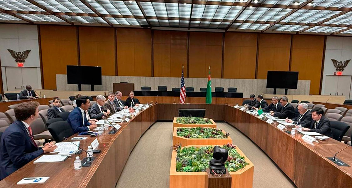 The next round of Turkmen-American political consultations took place in the USA