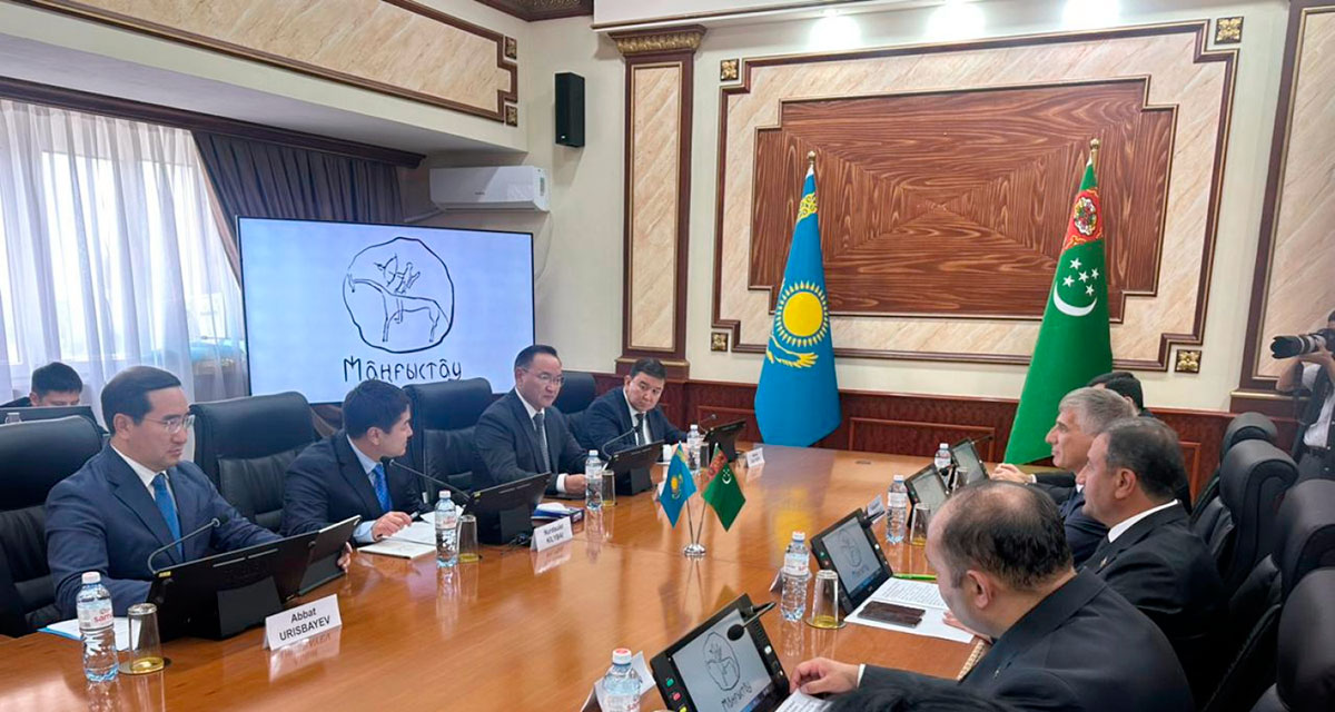 Balkan region of Turkmenistan and Mangistau region of Kazakhstan Strengthen Strategic Partnership