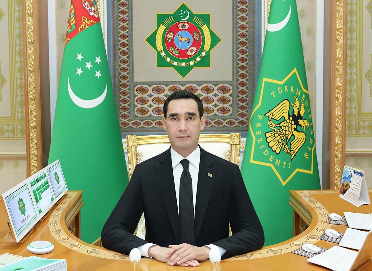 Türkmenistanyň Ministrler Kabinetiniň mejlisi