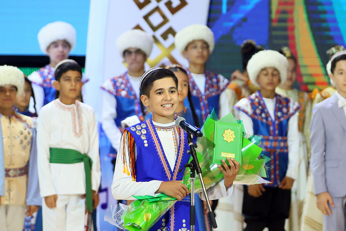 Финальный тур конкурса «Garaşsyzlygyň merjen däneleri»