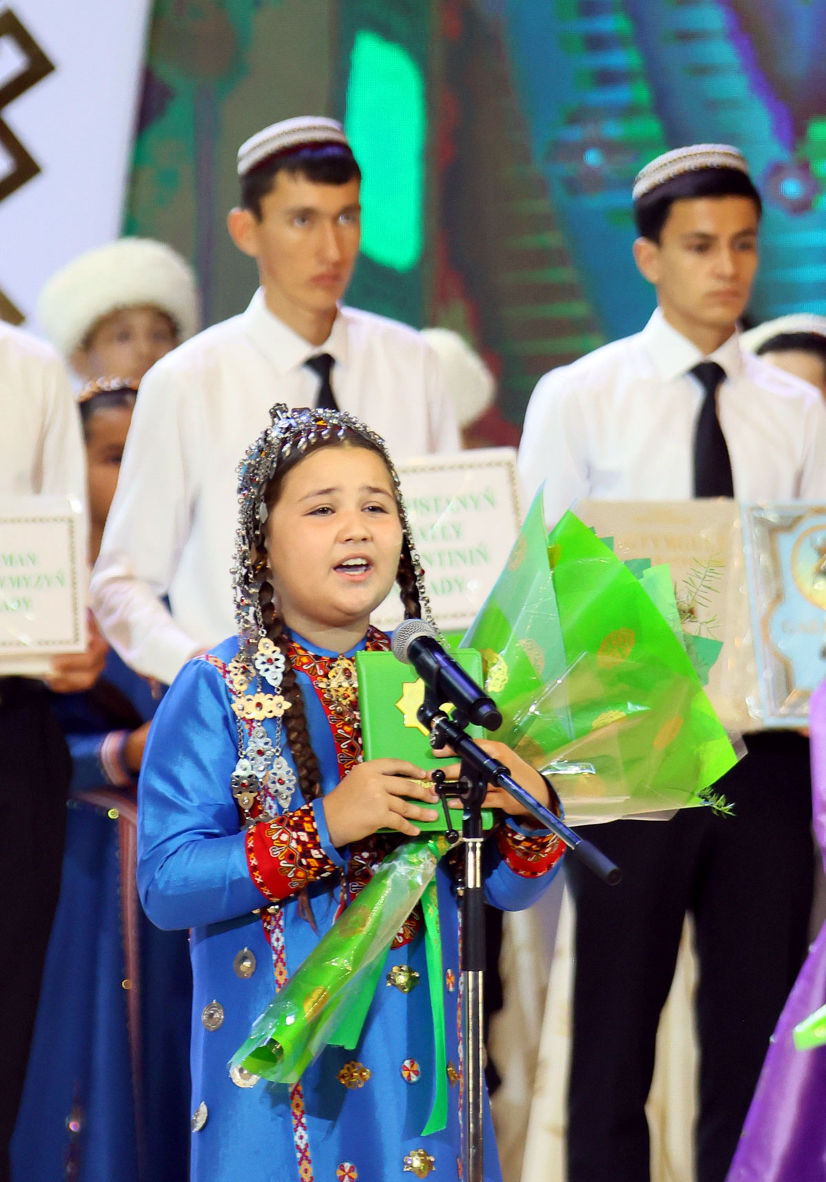 Финальный тур конкурса «Garaşsyzlygyň merjen däneleri»