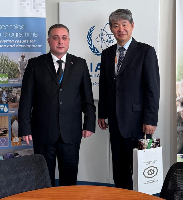 Türkmenistanyň wekiliýeti Atom energiýasy boýunça halkara agentliginiň Baş konferensiýasynyň 69-njy mejlisine gatnaşdy