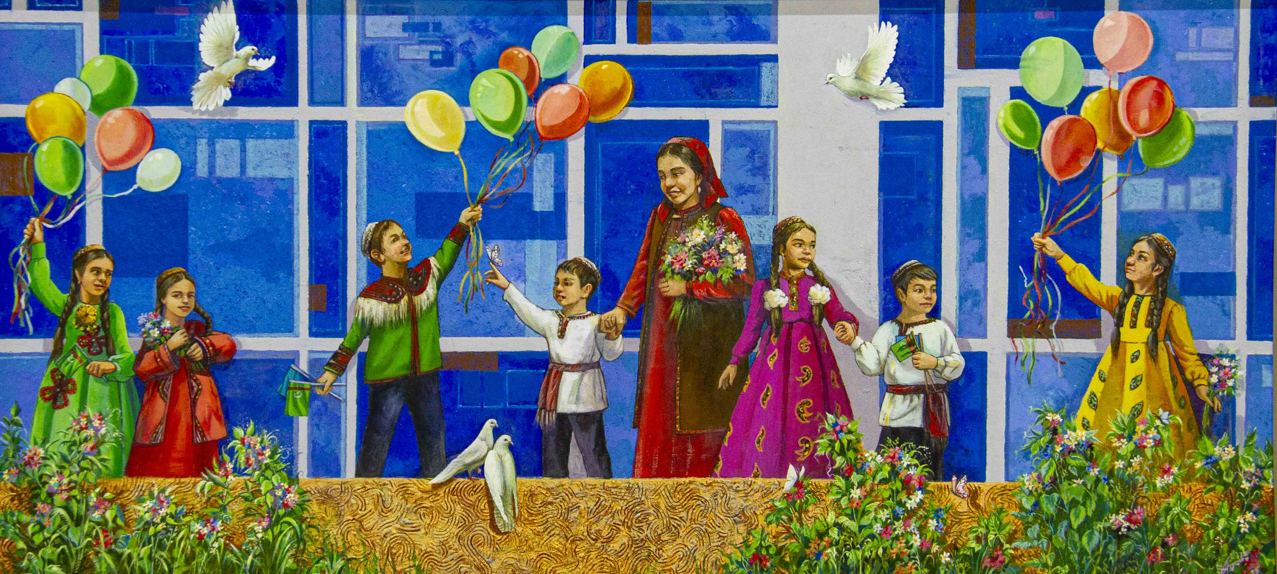 Художники – ко Дню Независимости Туркменистана