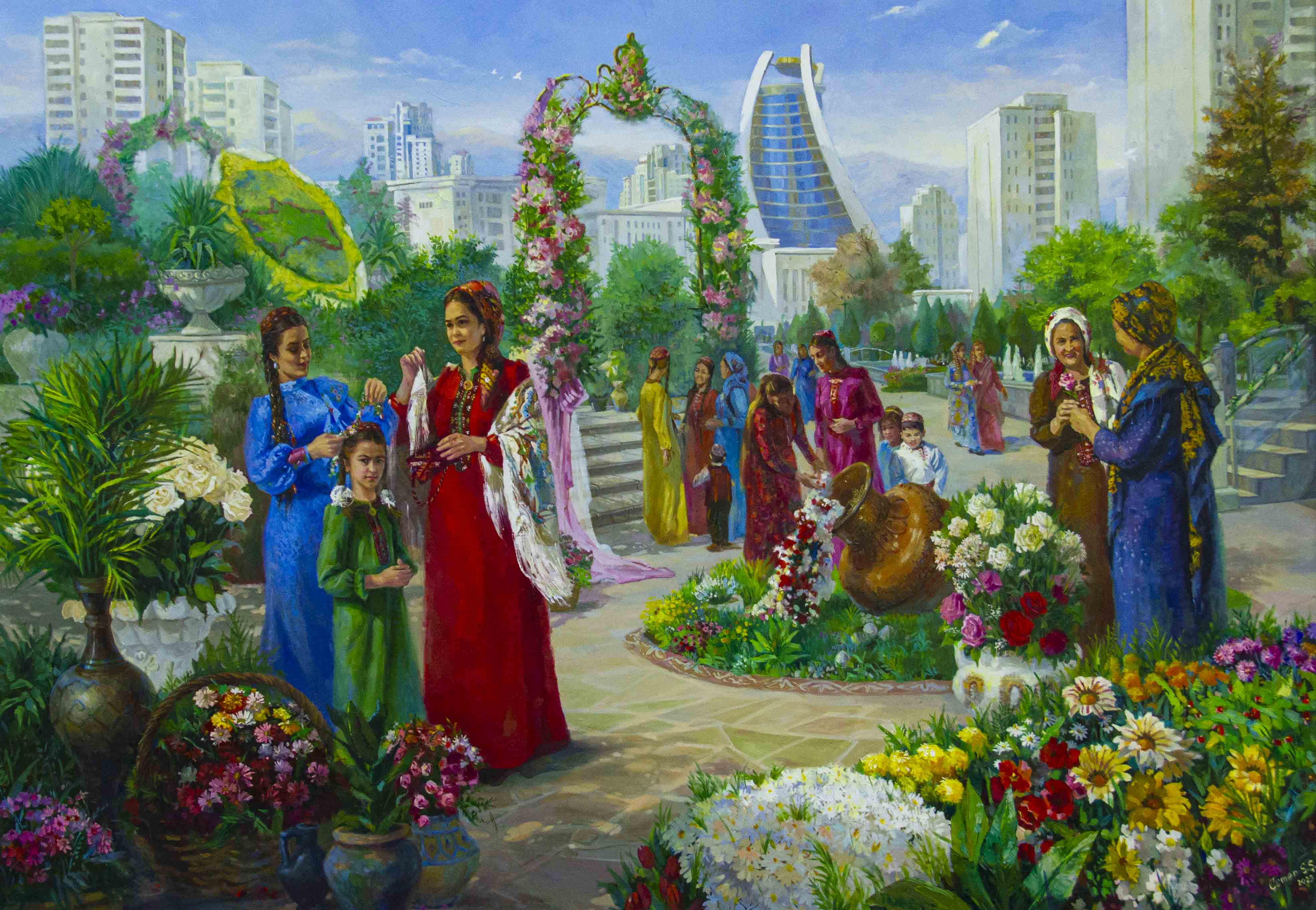 Художники – ко Дню Независимости Туркменистана