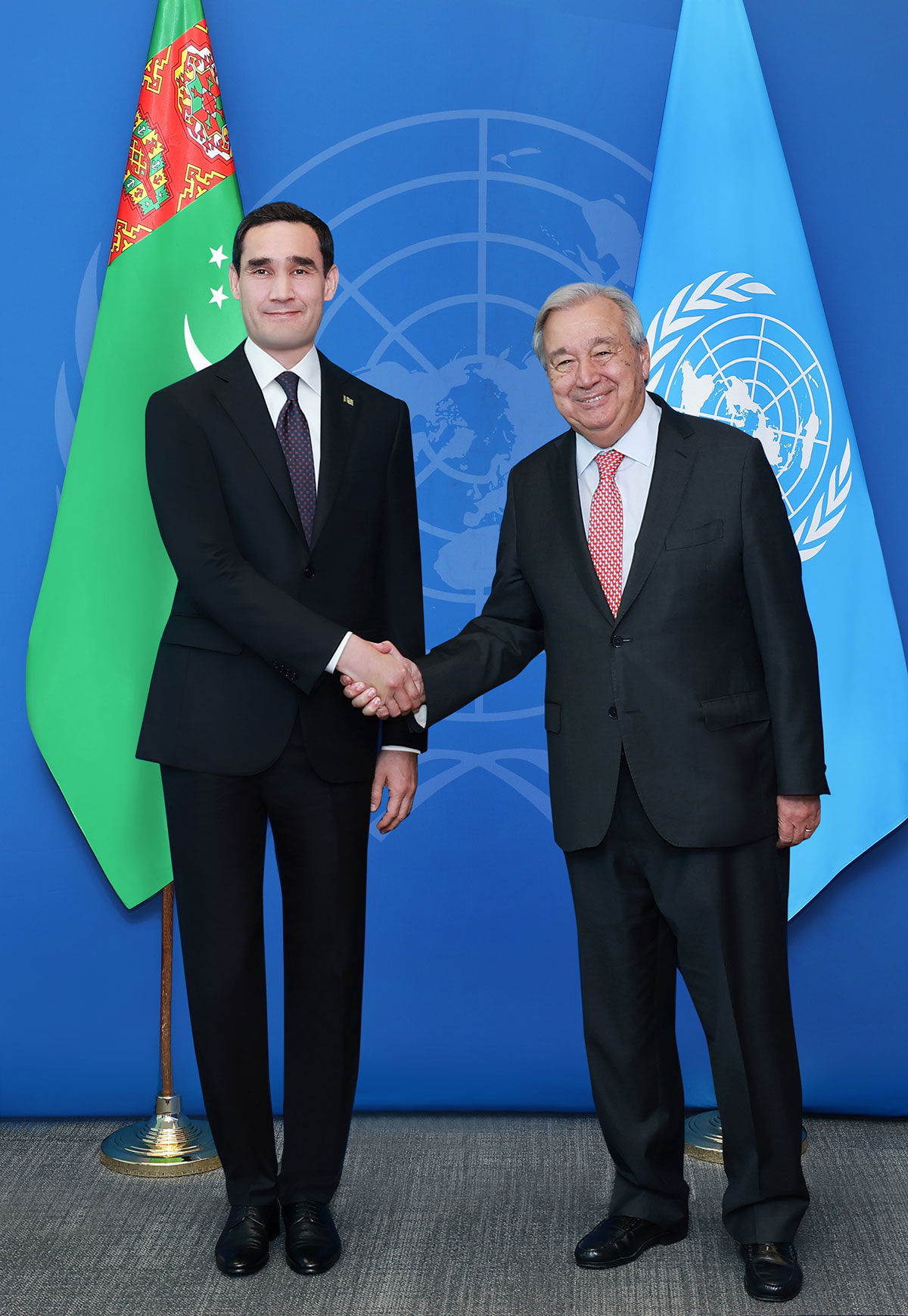 Meeting of the President of Turkmenistan with the UN Secretary-General
