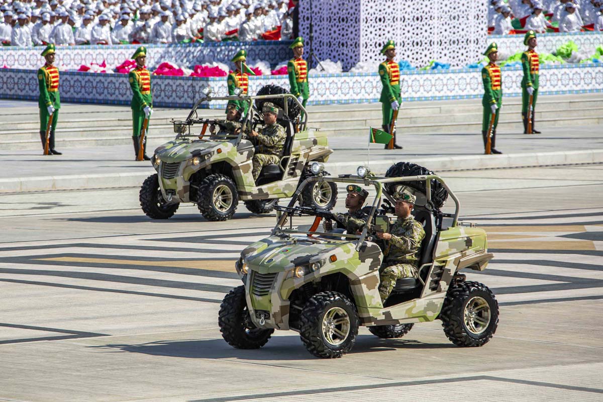 Президент Сердар Бердымухамедов принял участие в торжествах по случаю 34-й годовщины независимости Туркменистана