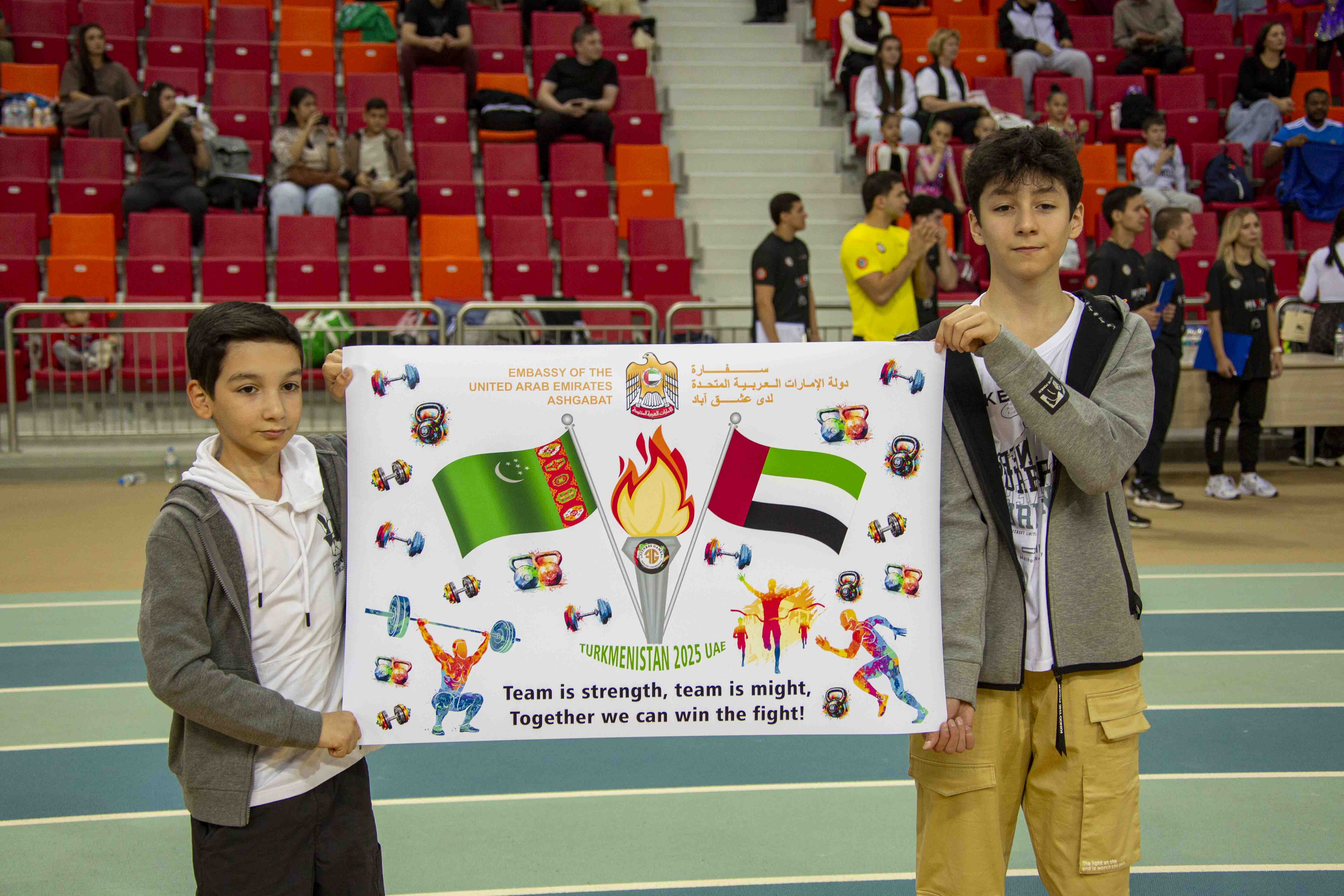 CrossFit competitions held in Ashgabat to celebrate the 30th anniversary of diplomatic relations between Turkmenistan and the UAE