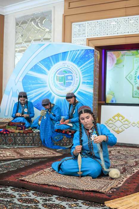 В Балканском велаяте прошел конкурс «Hünärli nesil-röwşen geljek»