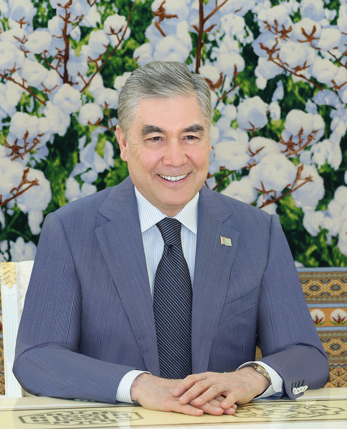 The National Leader of the Turkmen people met with the Chairman of the leading Korean company
