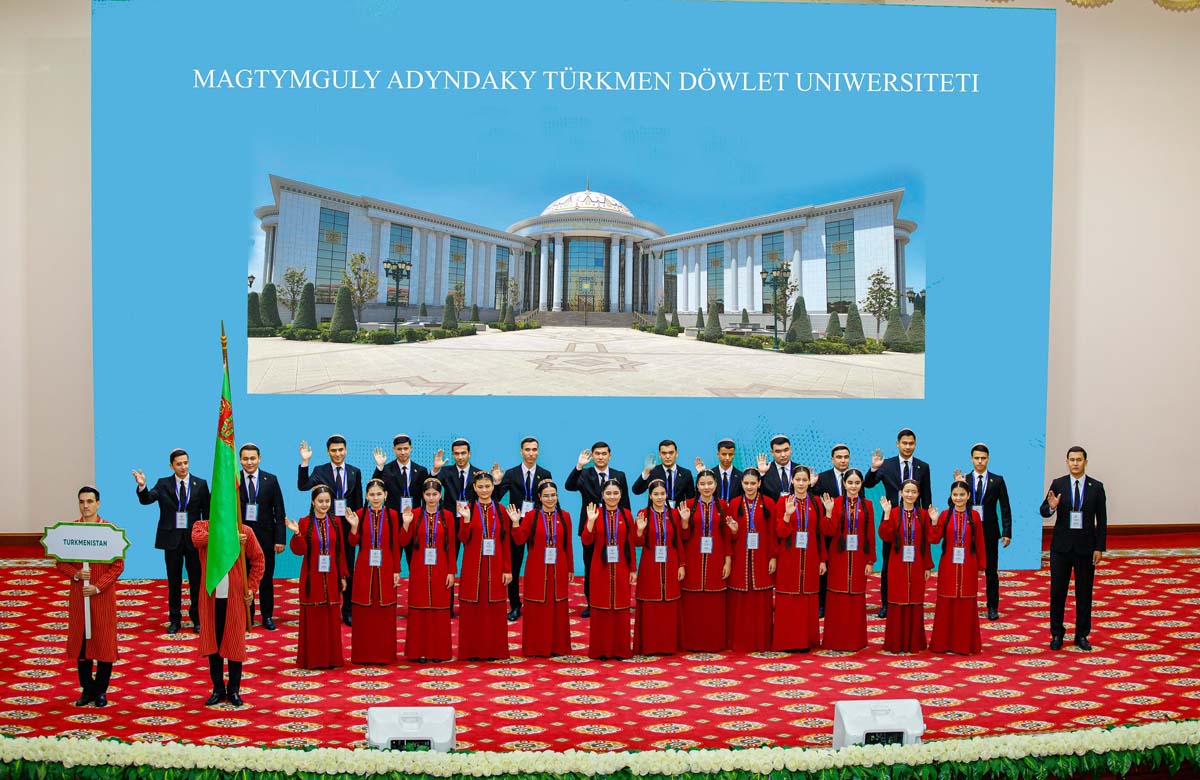 Aşgabatda talyplaryň arasynda himiýa boýunça IV halkara olimpiada geçirilýär