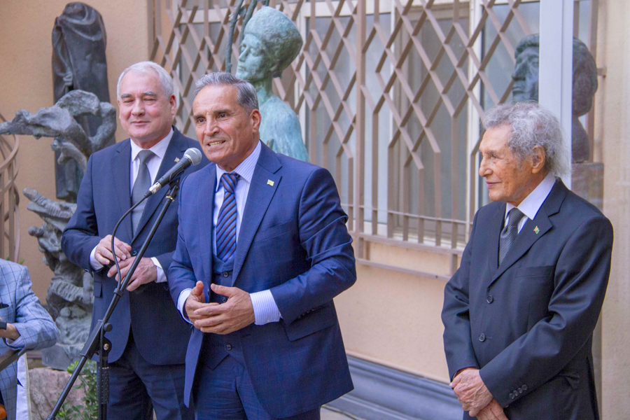 The gallery of Babasary Annamyradov welcomed its first visitors