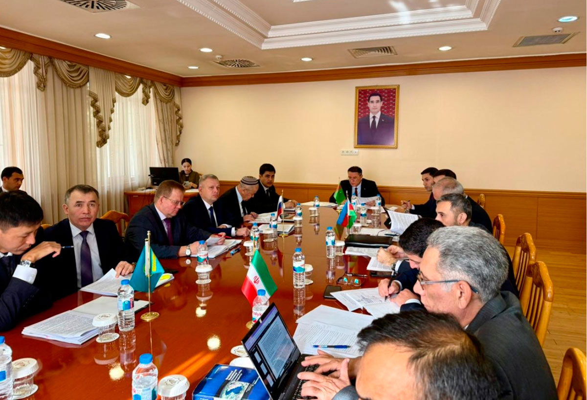 Working meetings of representatives of the Caspian littoral states were held in Ashgabat