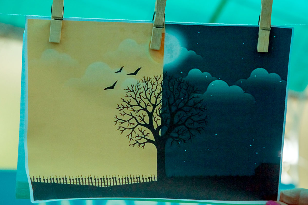 Международный флешмоб «Большая стирка» в Ашхабаде