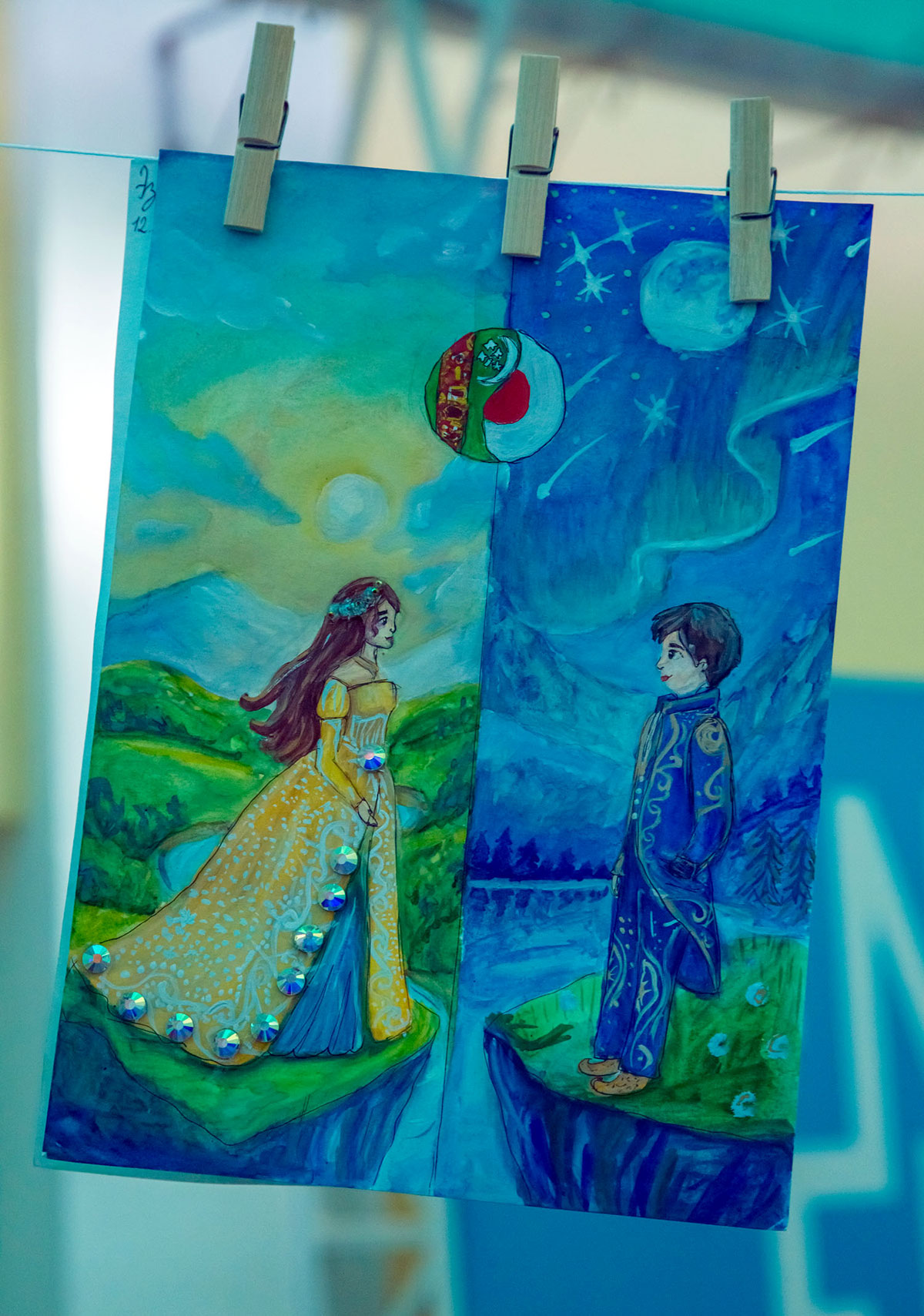 Международный флешмоб «Большая стирка» в Ашхабаде