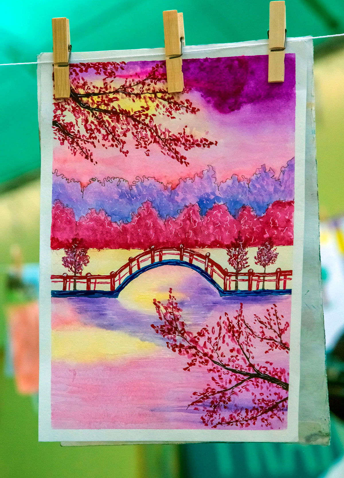 Международный флешмоб «Большая стирка» в Ашхабаде