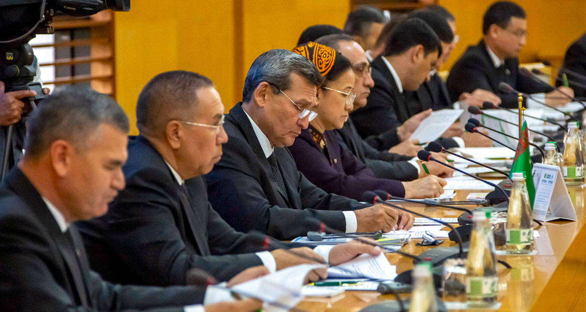 Türkmenistanyň Daşary işler ministrliginde «Türkmenistan – BMG» Strategik maslahat beriş geňeşiniň dördünji mejlisi geçirildi